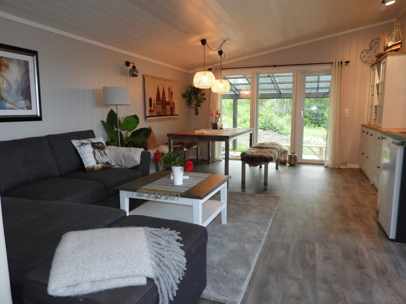 Stue i anneks Galleribilde