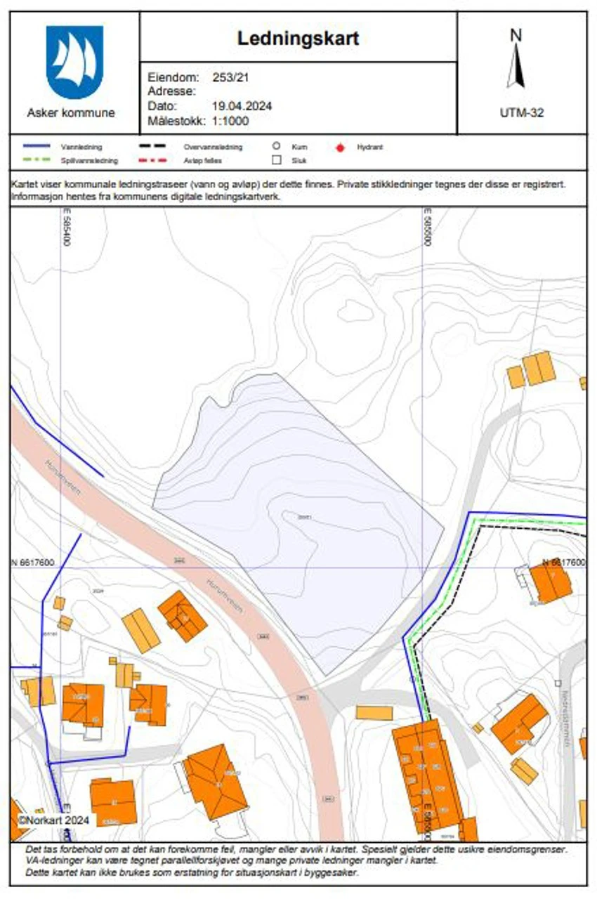 Ledningskart Galleribilde