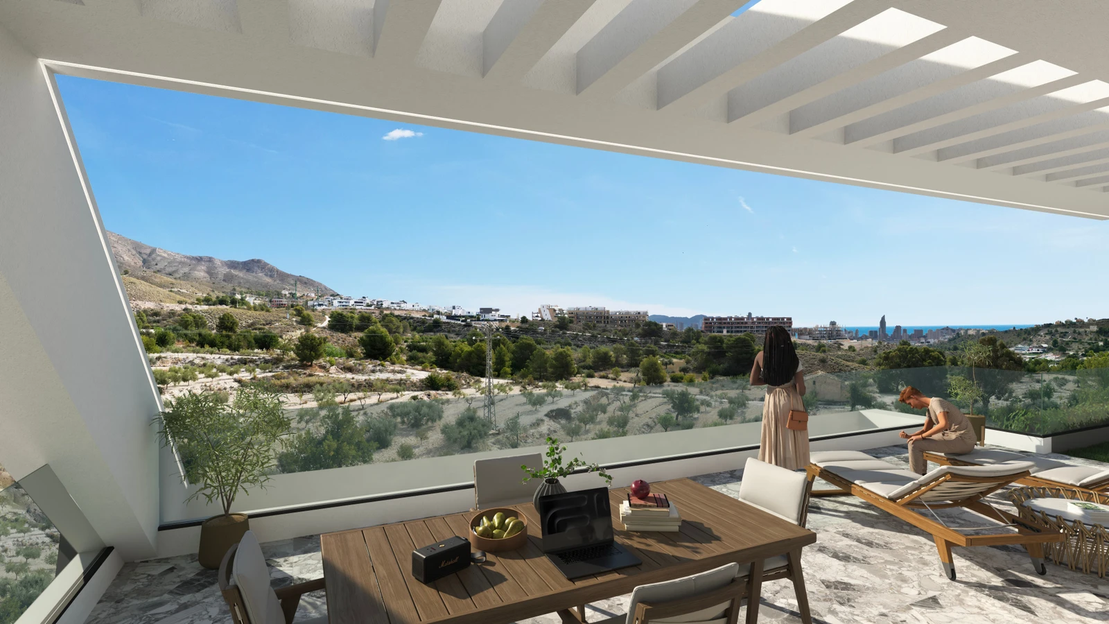 Utsikt fra 2 etasje. Galleribilde