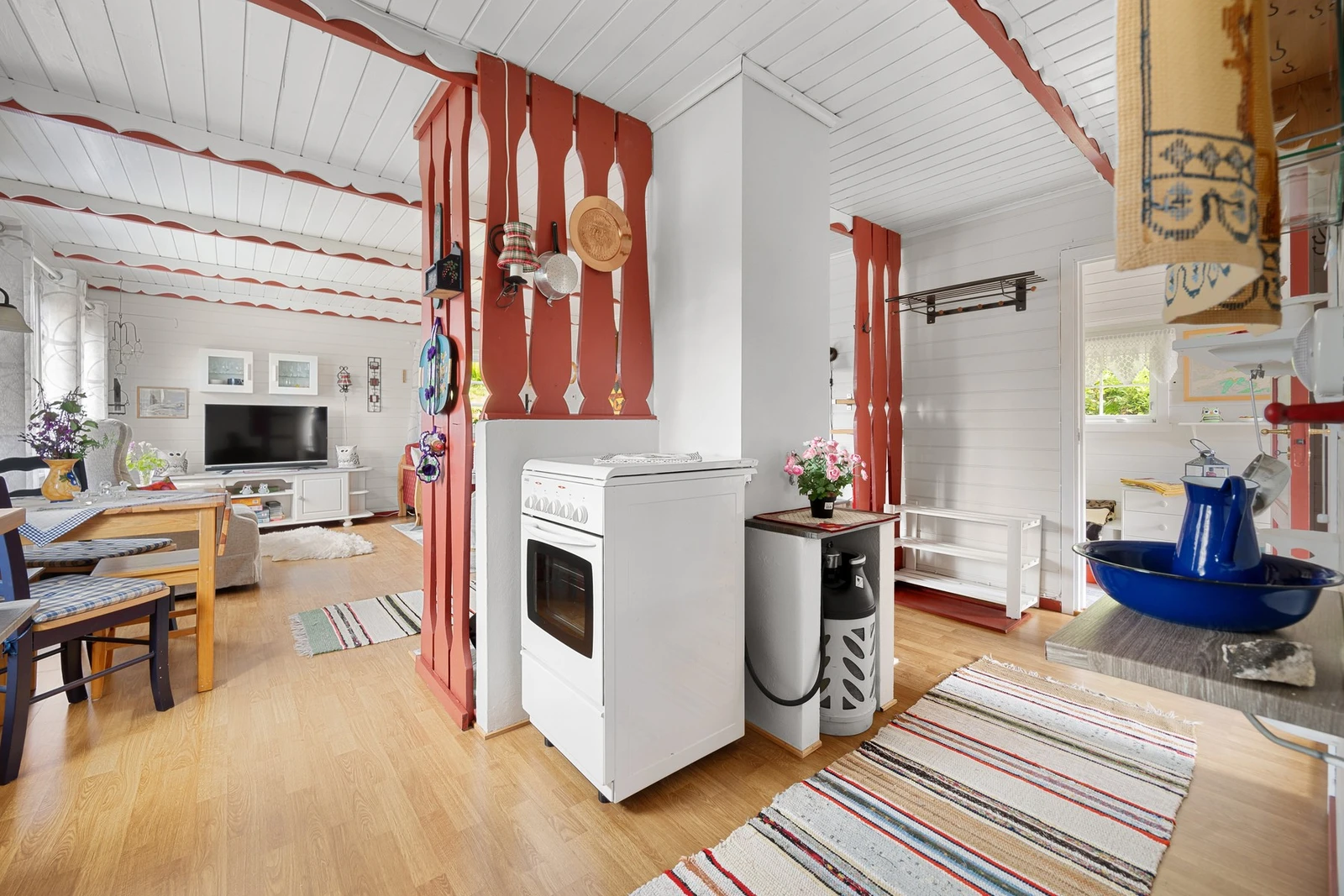 Åpen stue og kjøkkenløsning Galleribilde