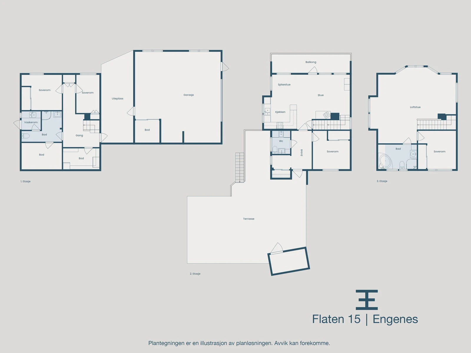 Plantegninger samlet Galleribilde