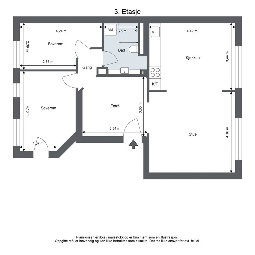 Plantegning. Galleribilde