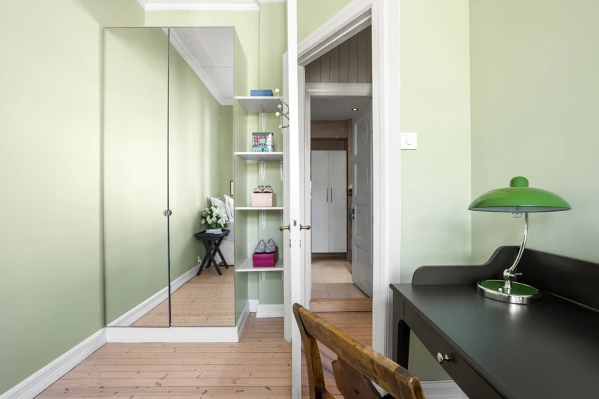 Her er det også garderobeskap. Galleribilde