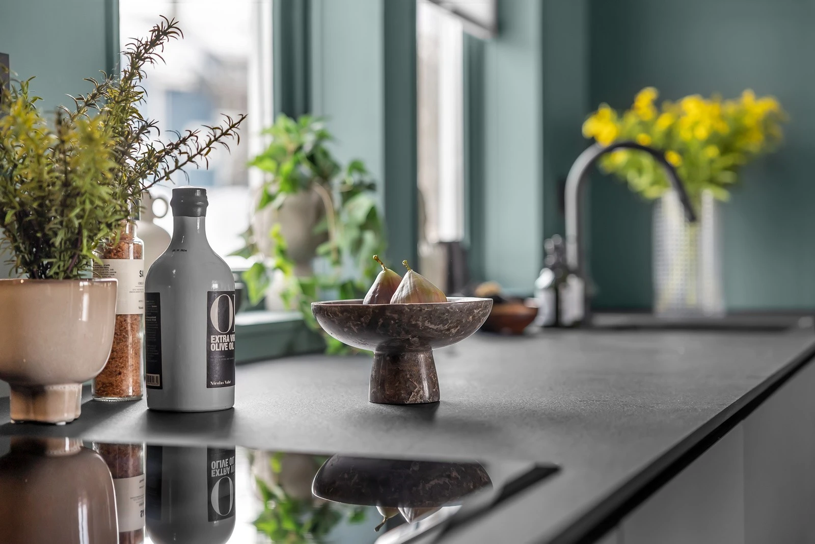 Kjøkkenet er av nyere dato og av merket KVIK Galleribilde