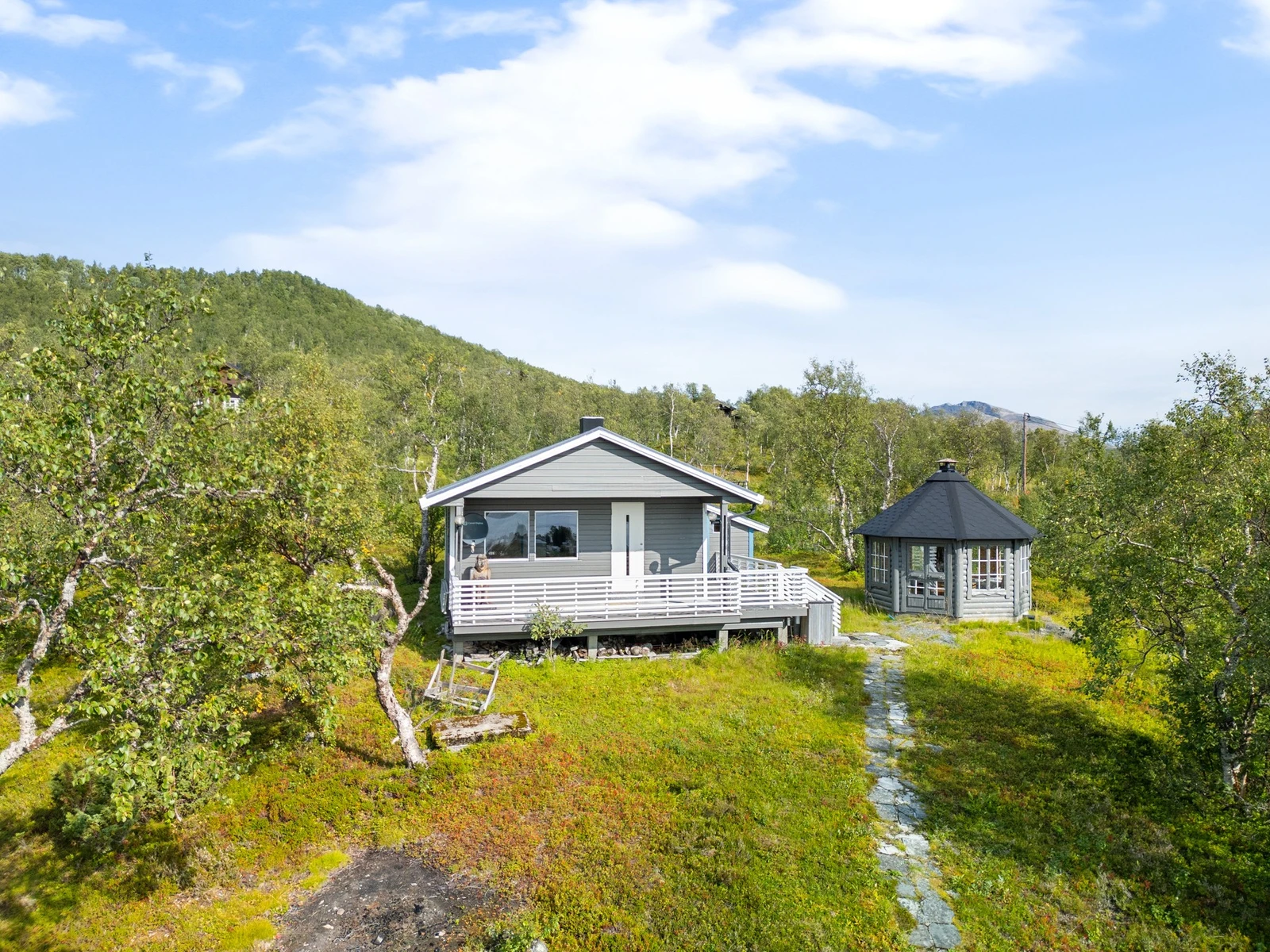 Velkommen til Øse og denne hyggelige fritidsboligen! Galleribilde