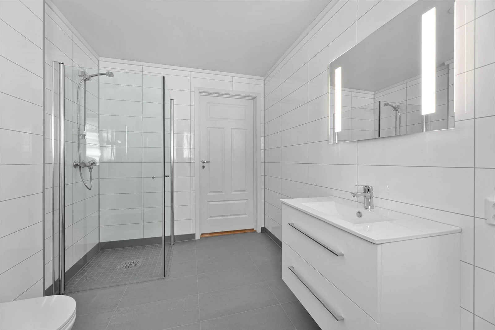 Bad. Bildet er fra tilsvarende leilighet oppført i Eggedal. Galleribilde