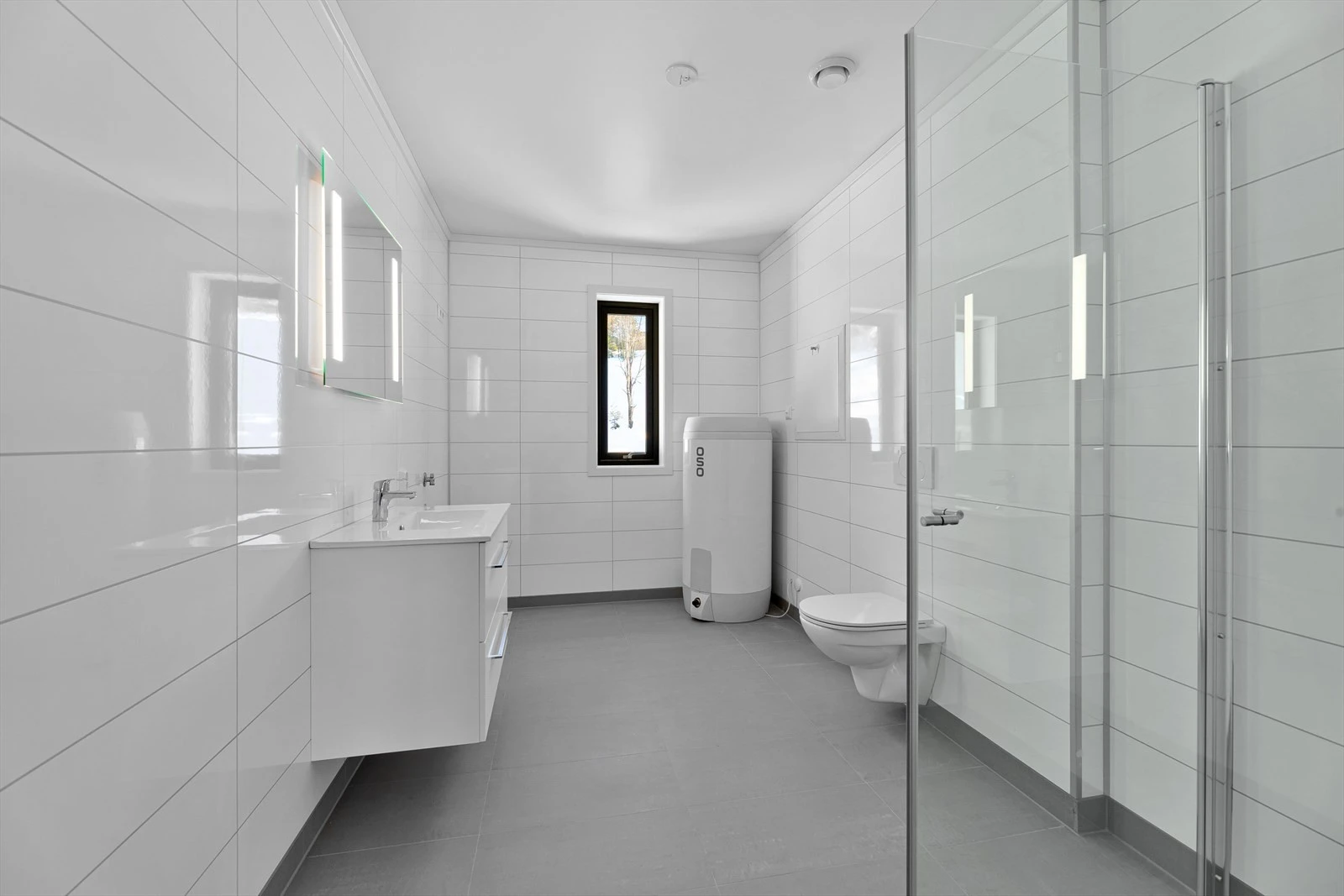 Bad. Bildet er fra tilsvarende leilighet oppført i Eggedal. Galleribilde