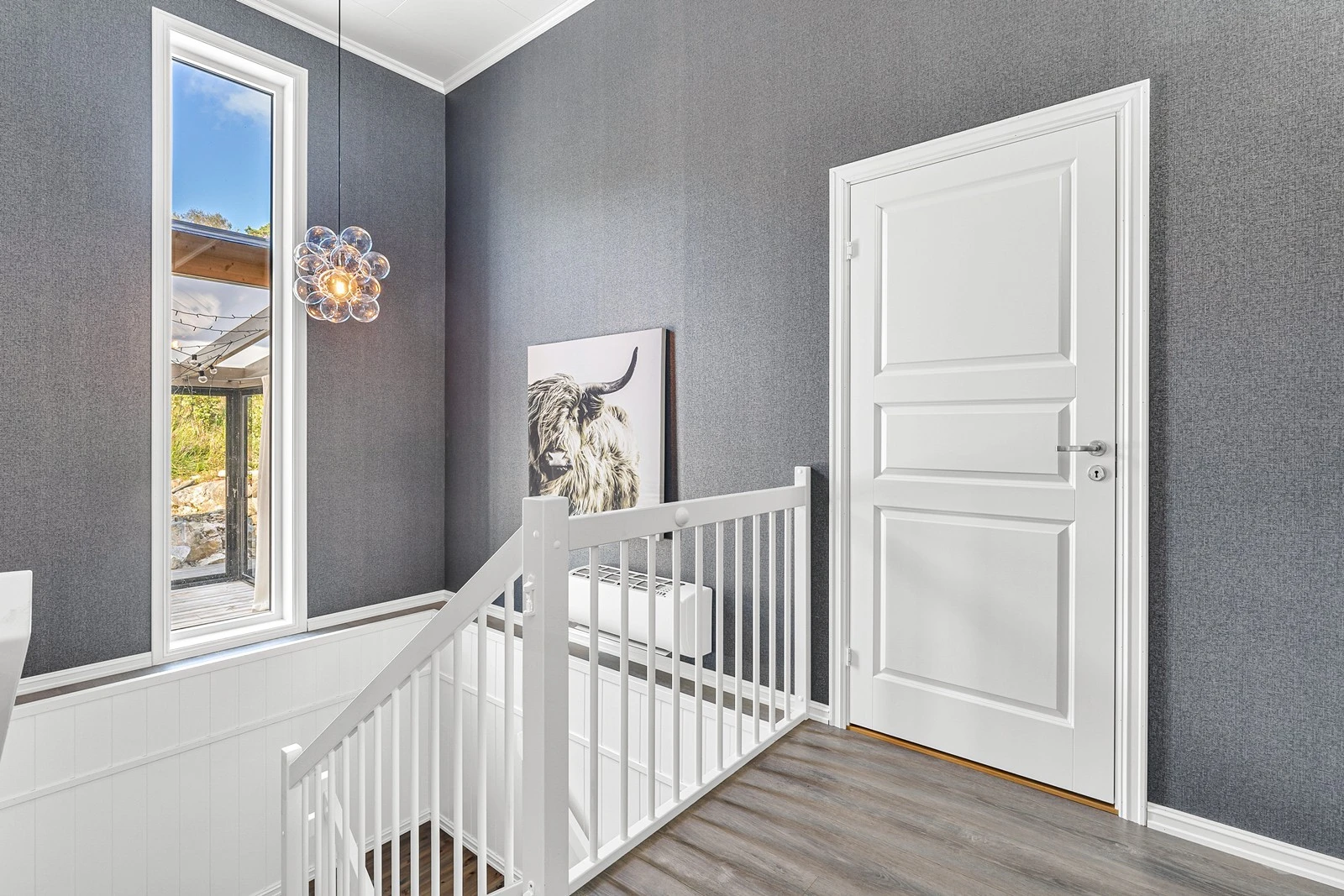 Her er varmepumpen plassert. Galleribilde