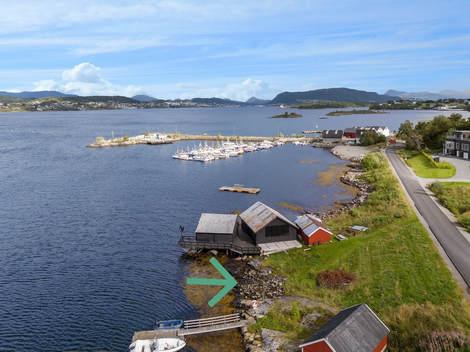 Dronefoto | Beliggenhet Galleribilde