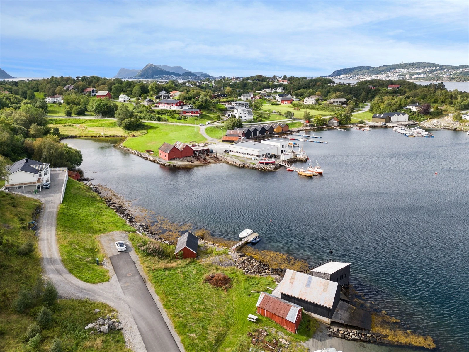 Dronefoto | Beliggenhet Galleribilde