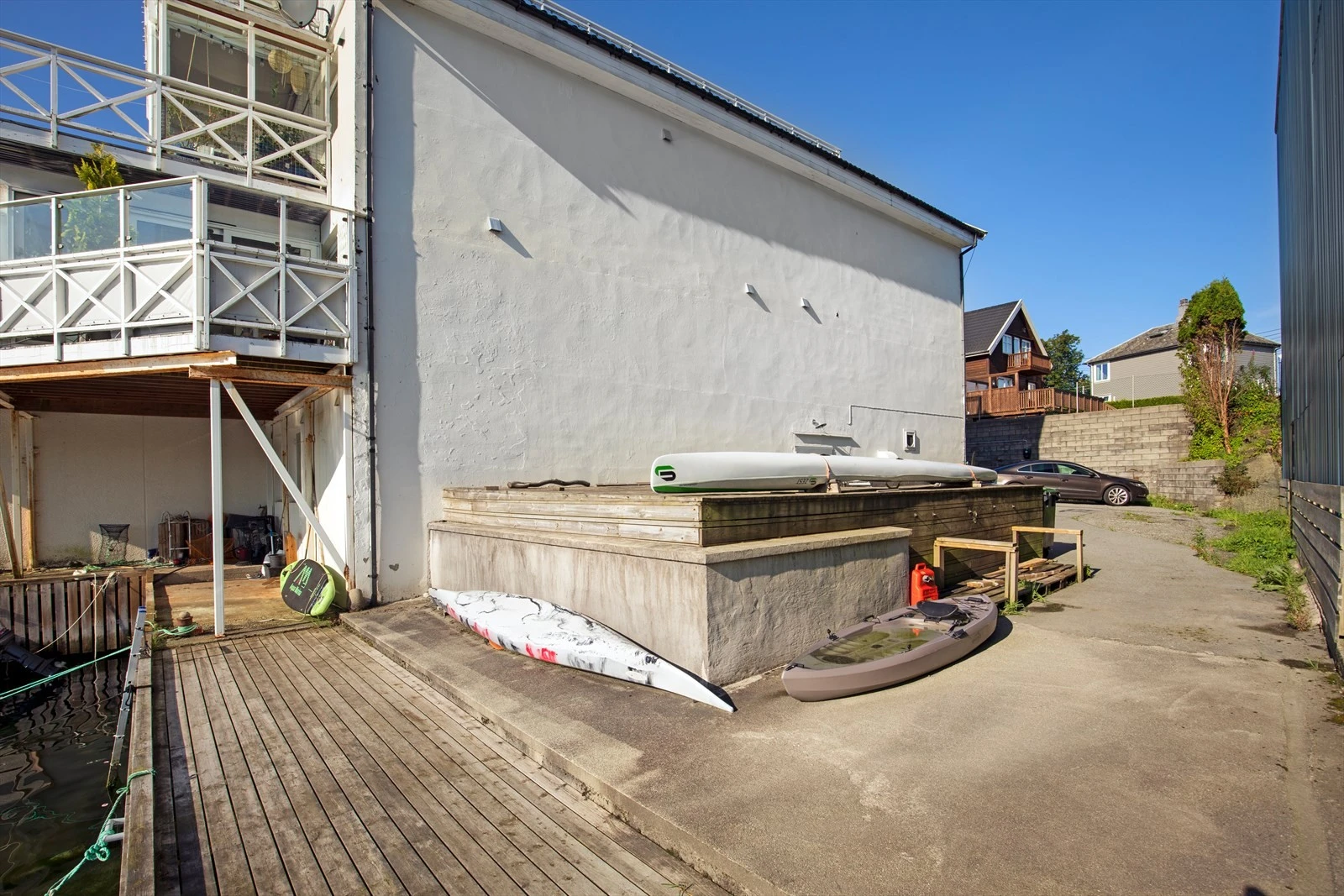 Eget gårds og bruksnummer for tomten med brygga Galleribilde