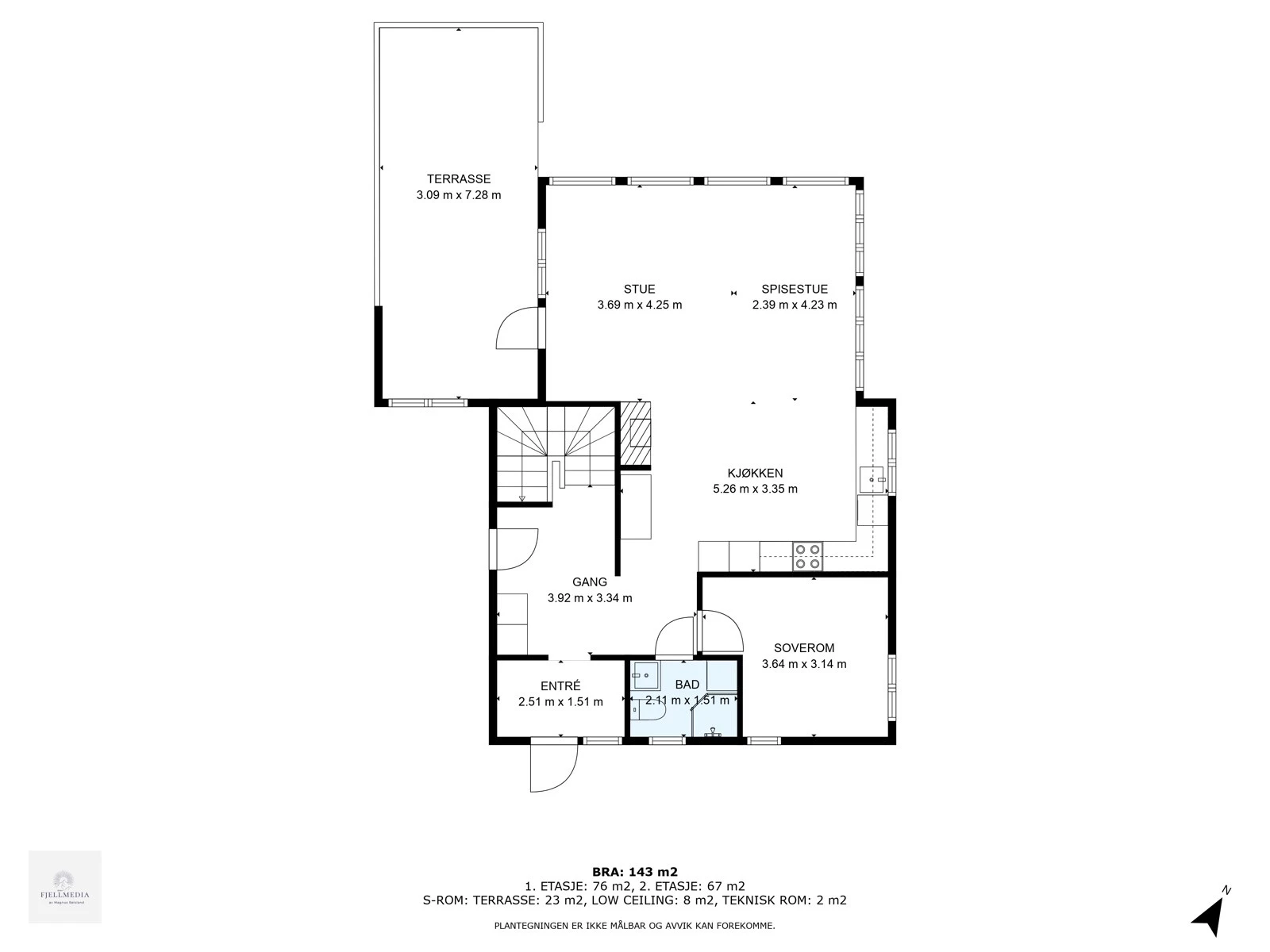 278189_1st_floor_3_hartevasskroken_hovden_with_dim Galleribilde