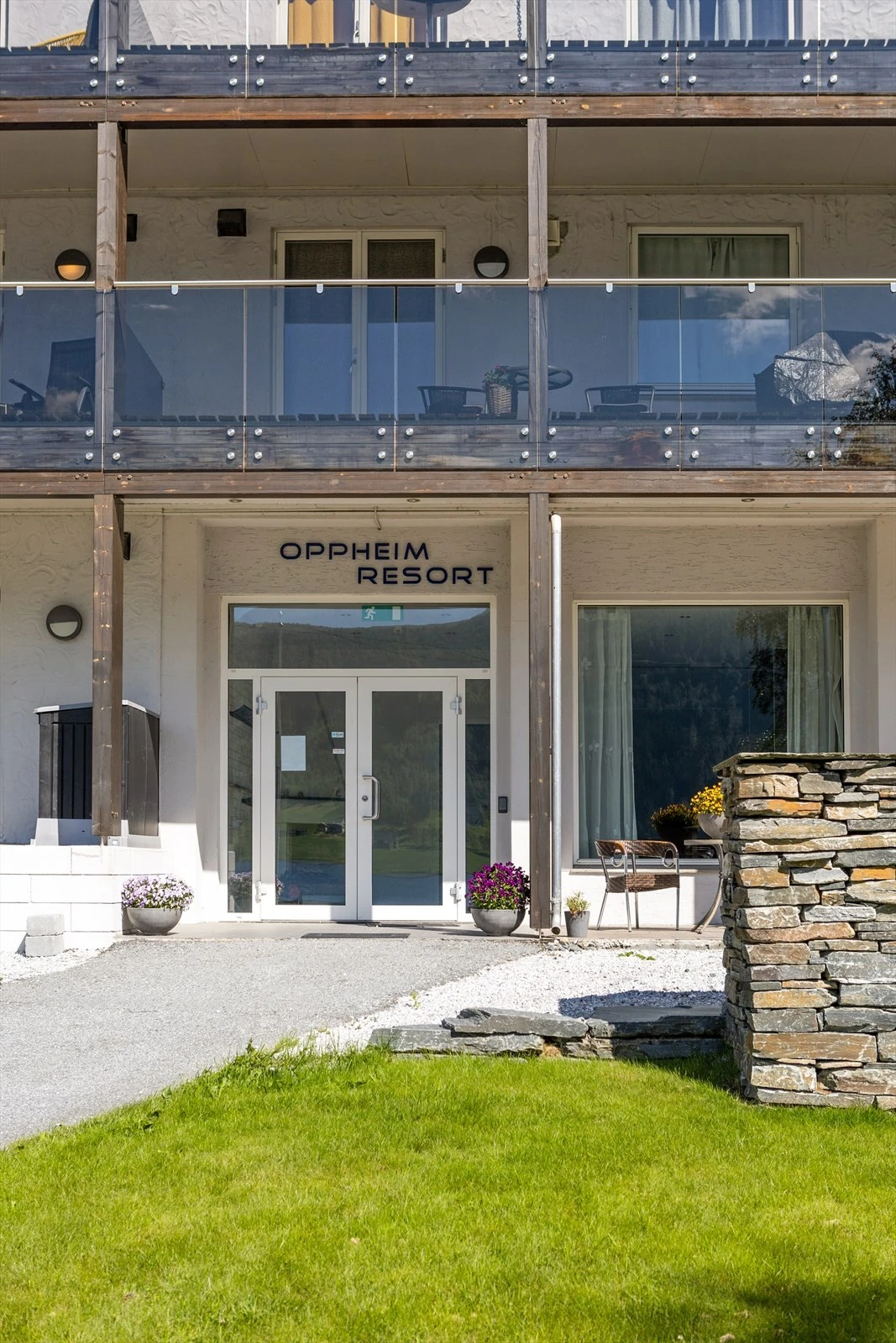 Vinterstid er det nydelige skiløyper rett utenfor døren, samt på toppen av Bergshovden. Galleribilde