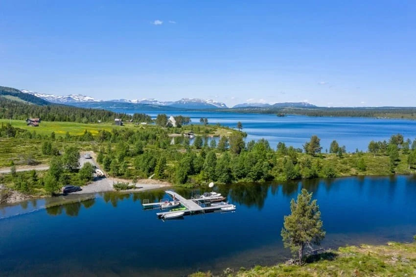 Mulighet for båtplass i gangavstand fra hyttefeltet Galleribilde