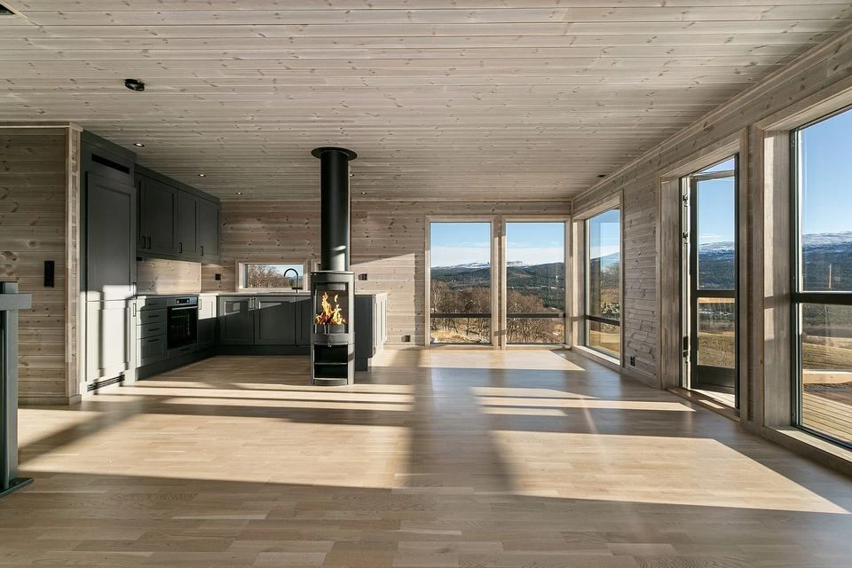 Bilde er av lik hytte med identiske tilvalg Galleribilde