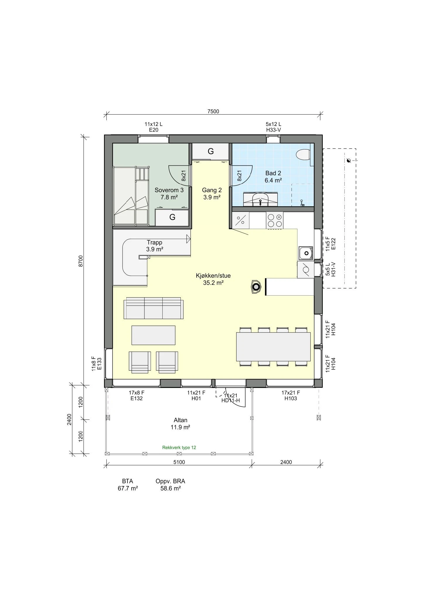 Plan 2.etg Galleribilde