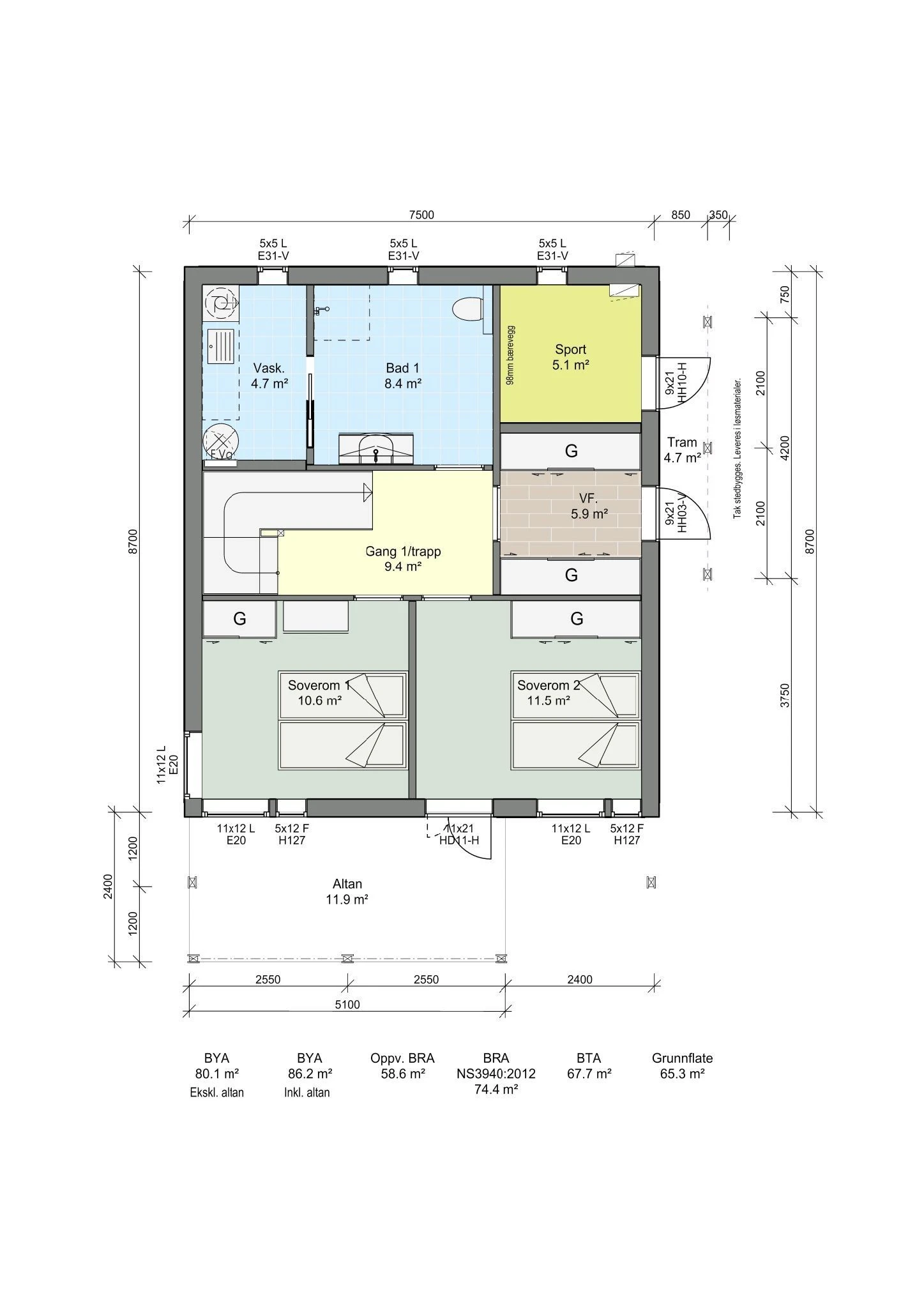 Plan 1.etg Galleribilde