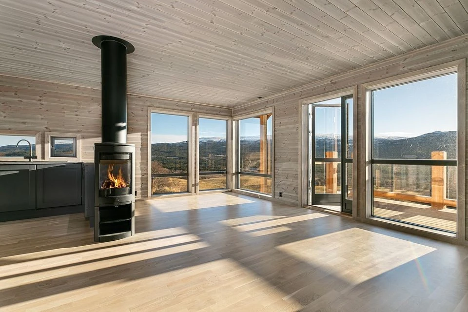 Bilde er av lik hytte med identiske tilvalg Galleribilde