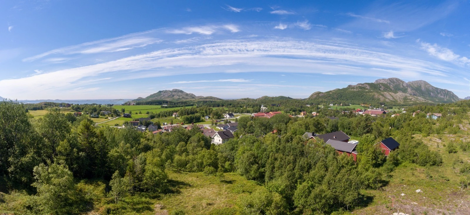 Omtrentlig utsikt fra tomt 12 Galleribilde