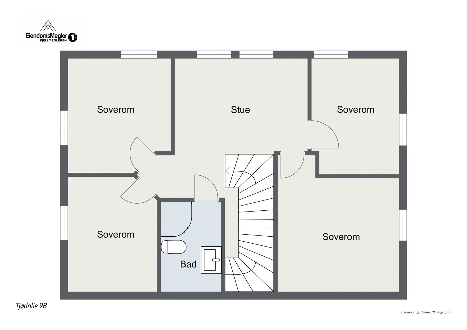 Plantegning 2. etg. Galleribilde
