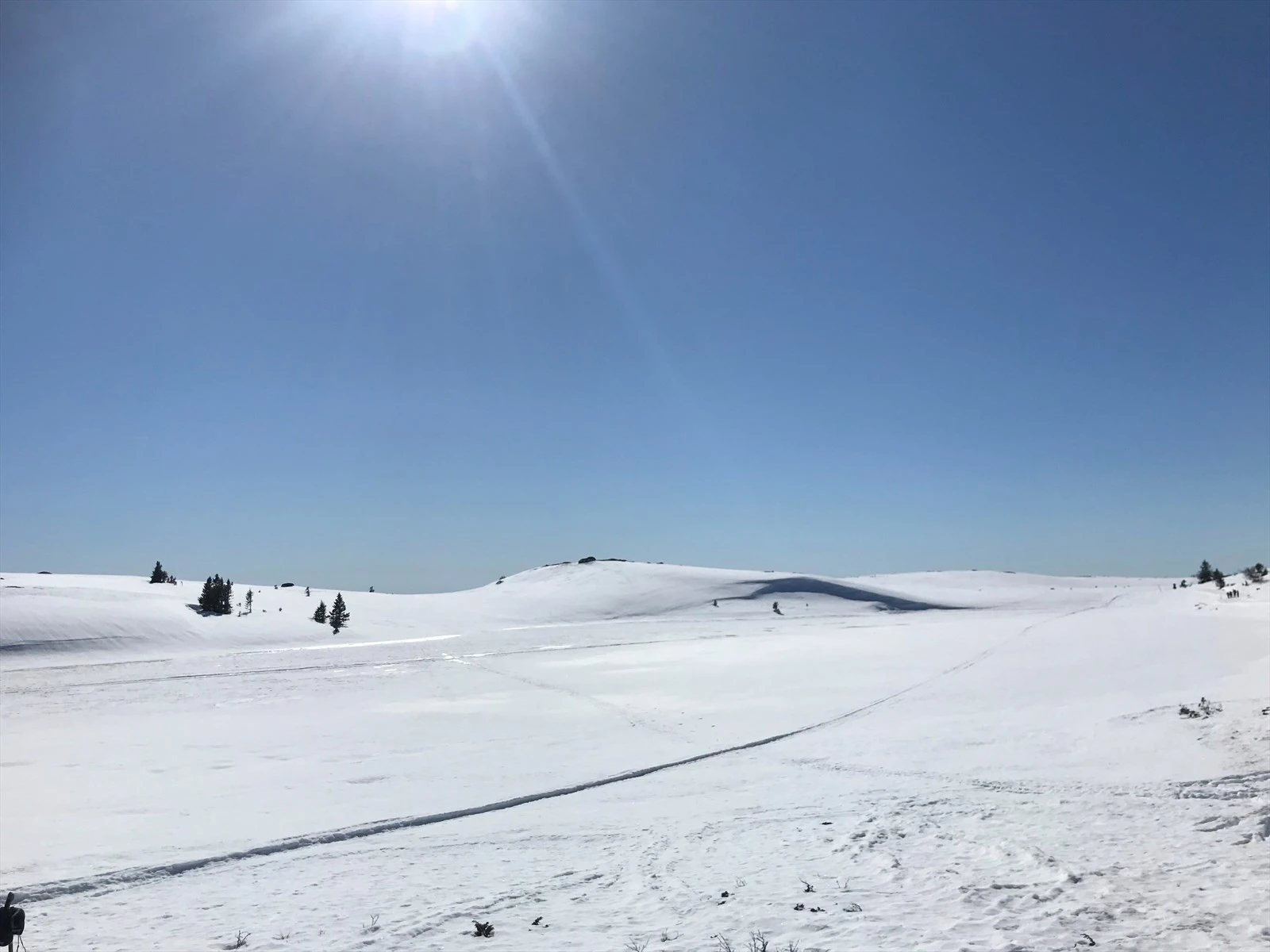 Idyllisk vinterstemning Galleribilde