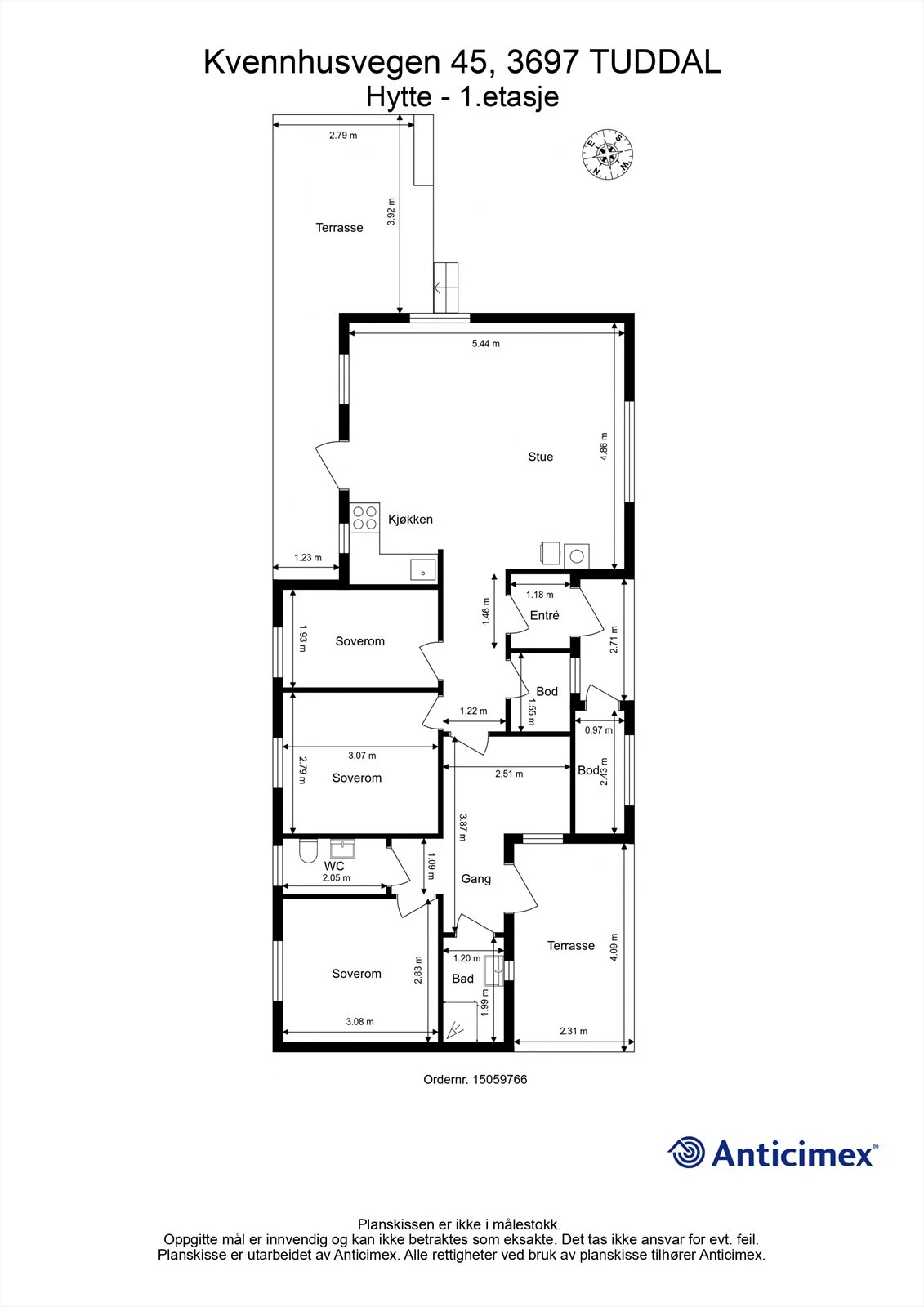 Plantegning Galleribilde