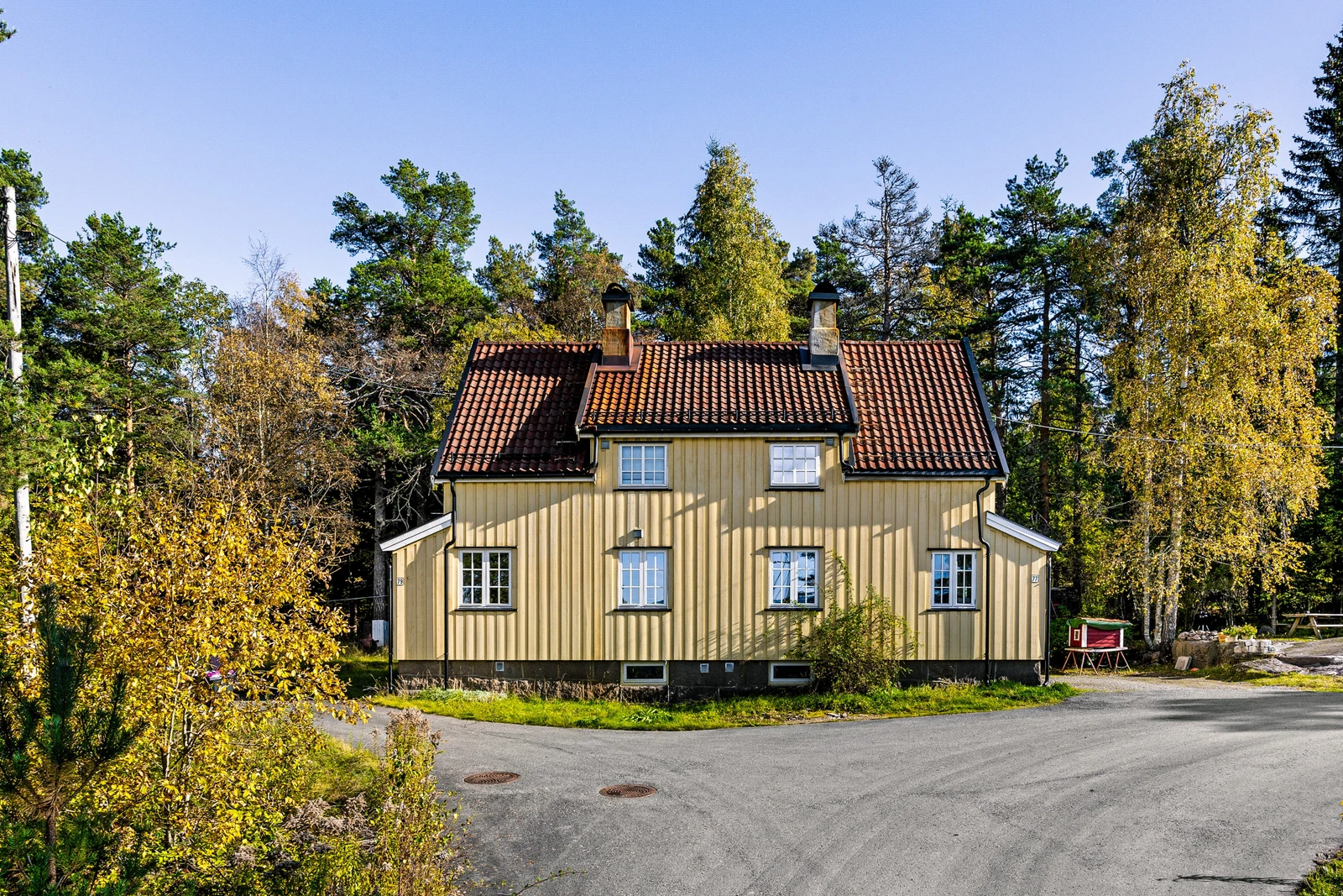 Slottsberget 77-79 (tomannsbolig). Foto: Fredrik Hansson / Malling & Co Galleribilde