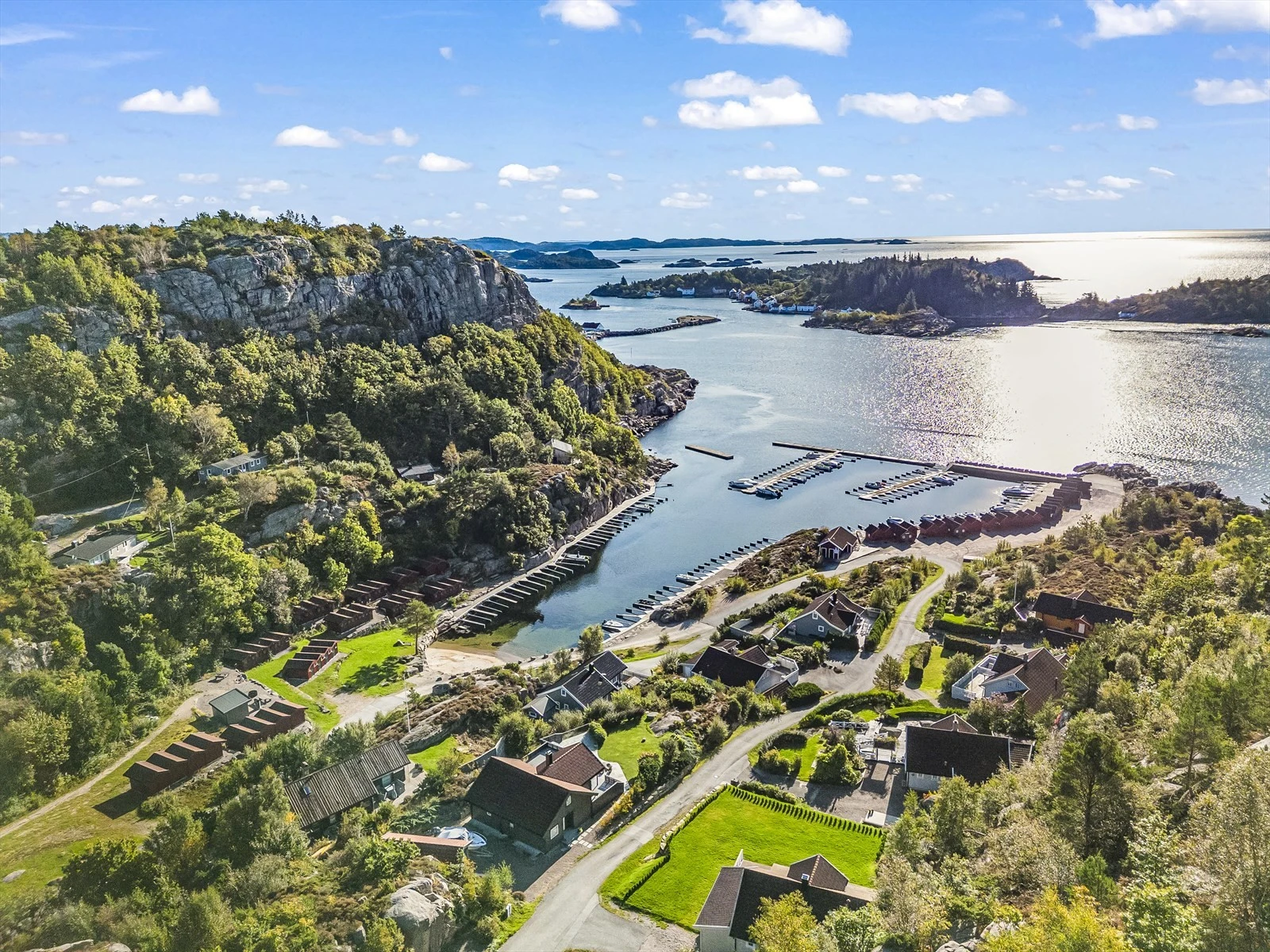 Dronefoto Galleribilde