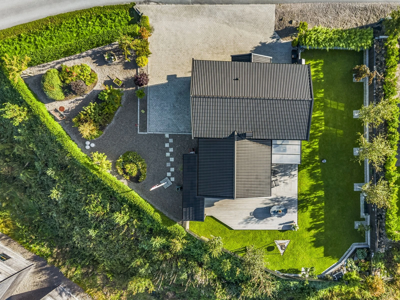 Dronefoto Galleribilde