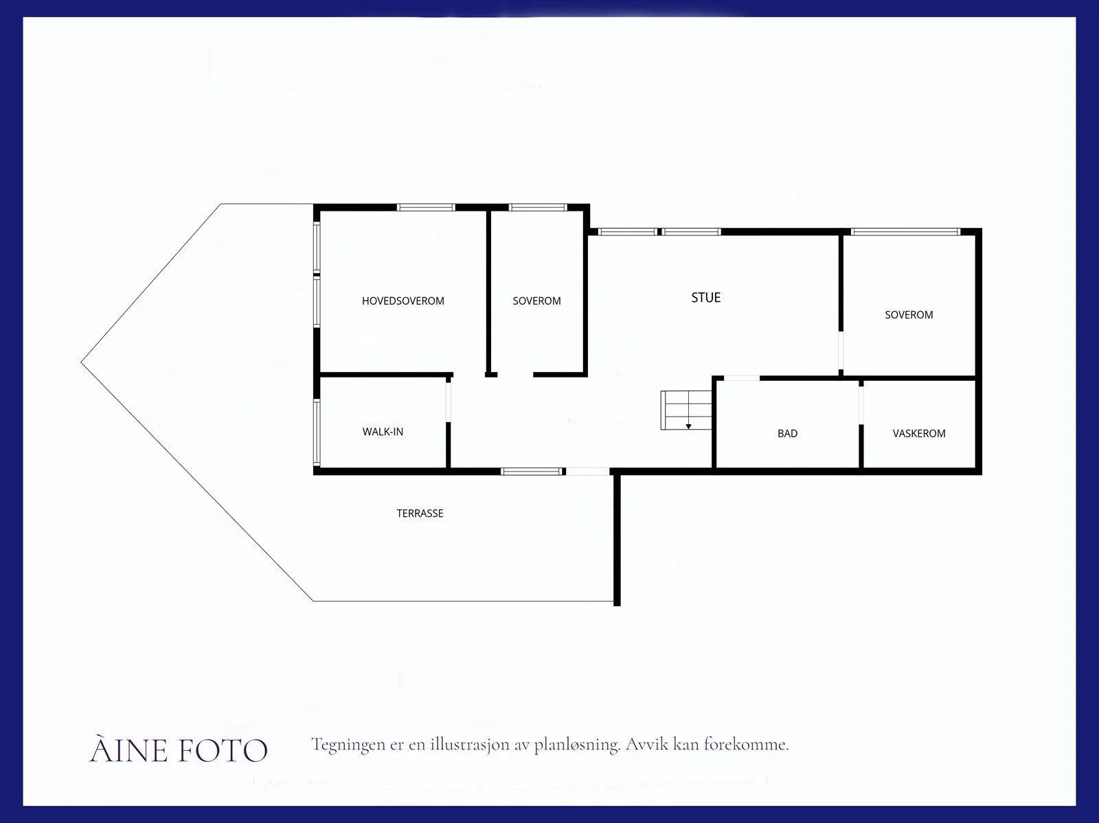 Plantegning av første etasje Galleribilde