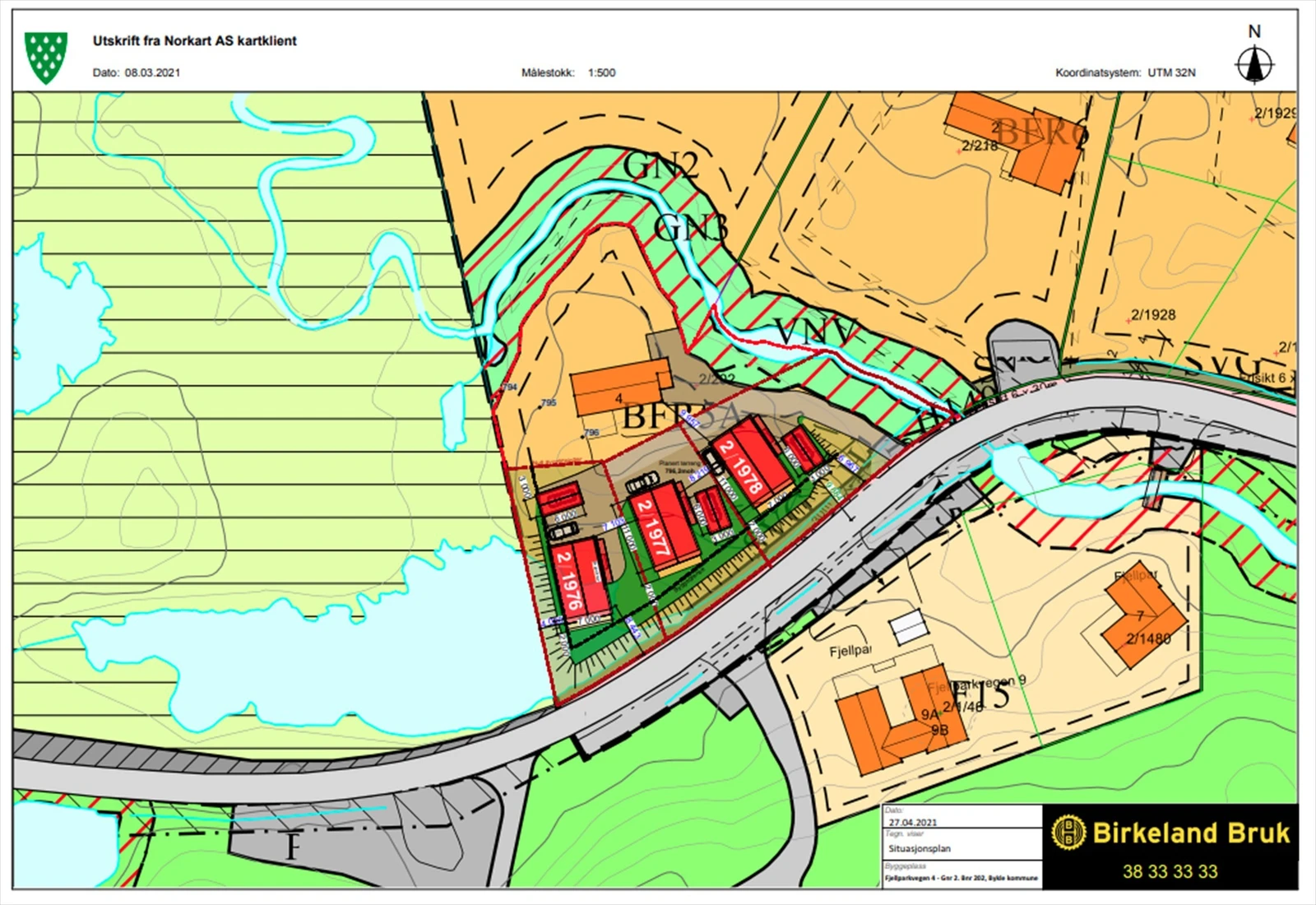 Situasjonskart Galleribilde