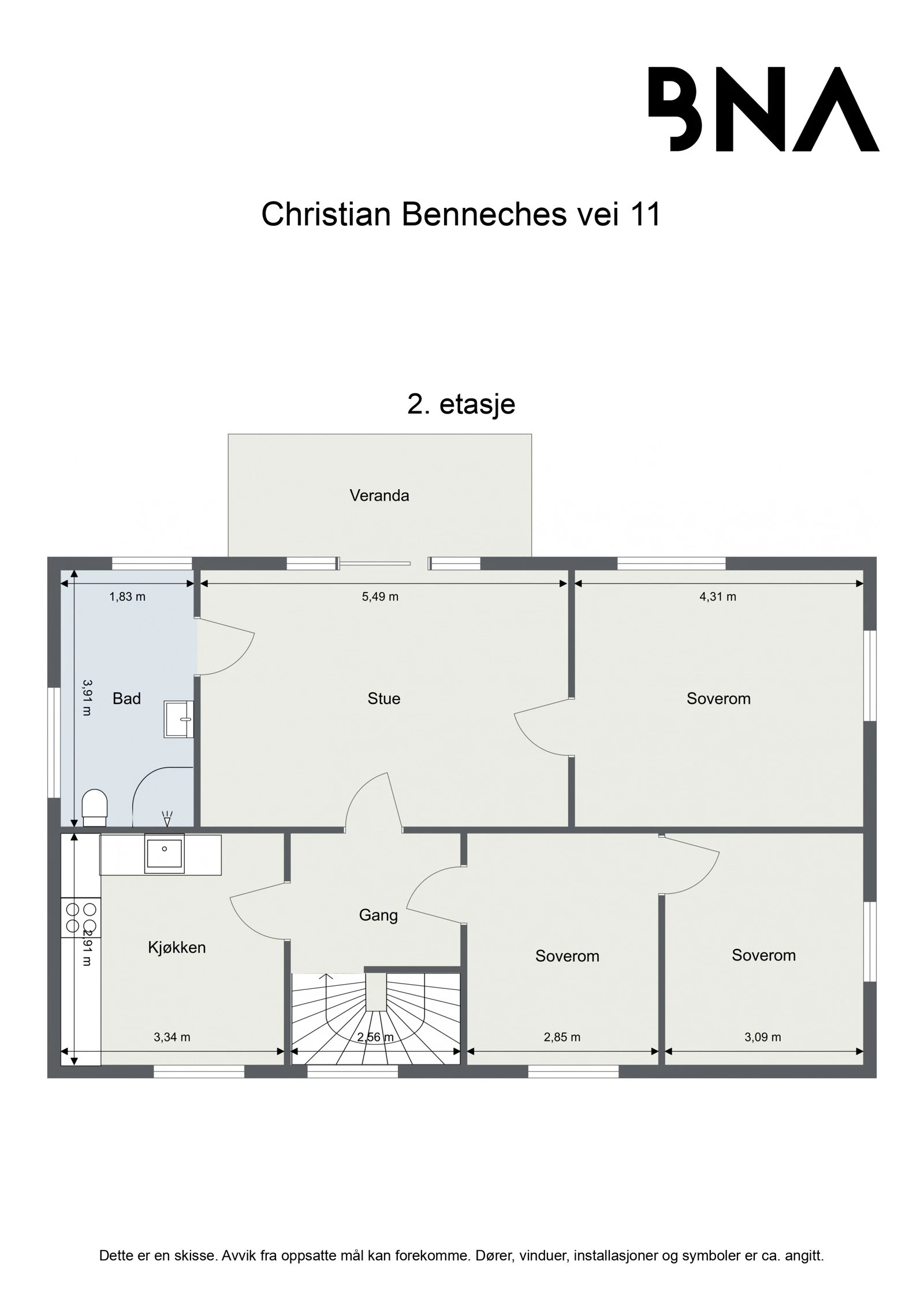 2. etasje Galleribilde