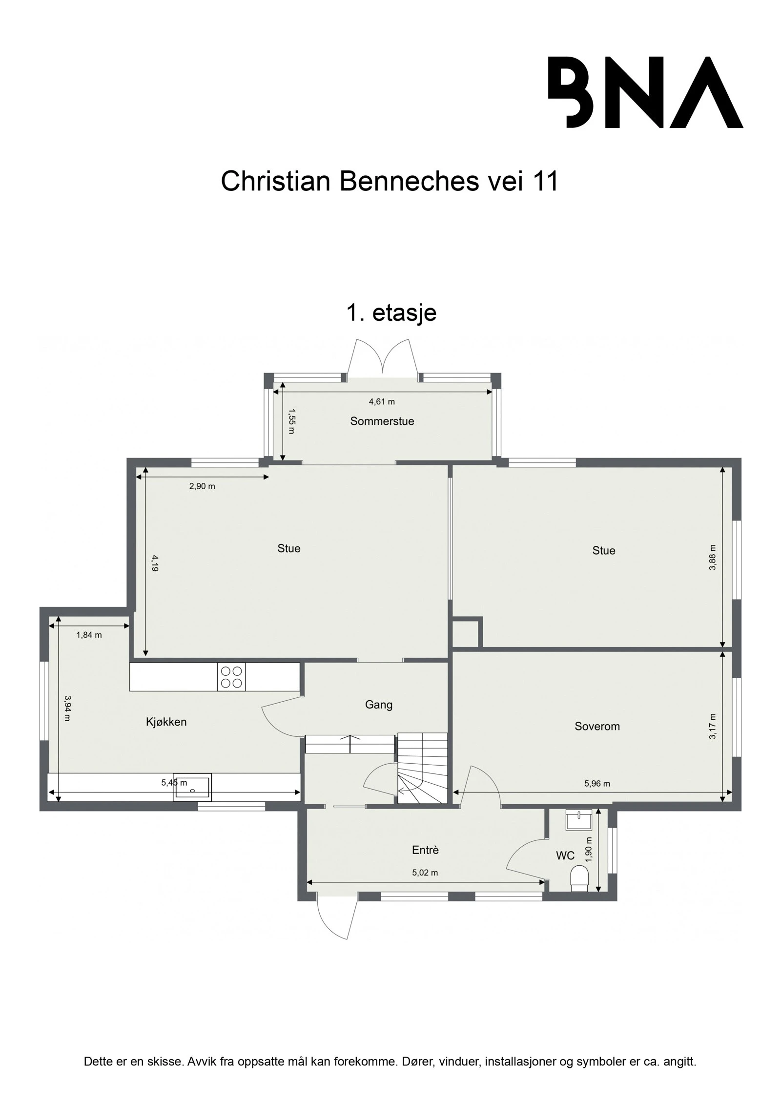 1. etasje Galleribilde