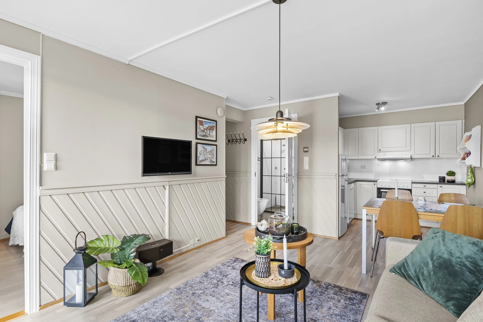 Lys og luftig romfølelse. Galleribilde