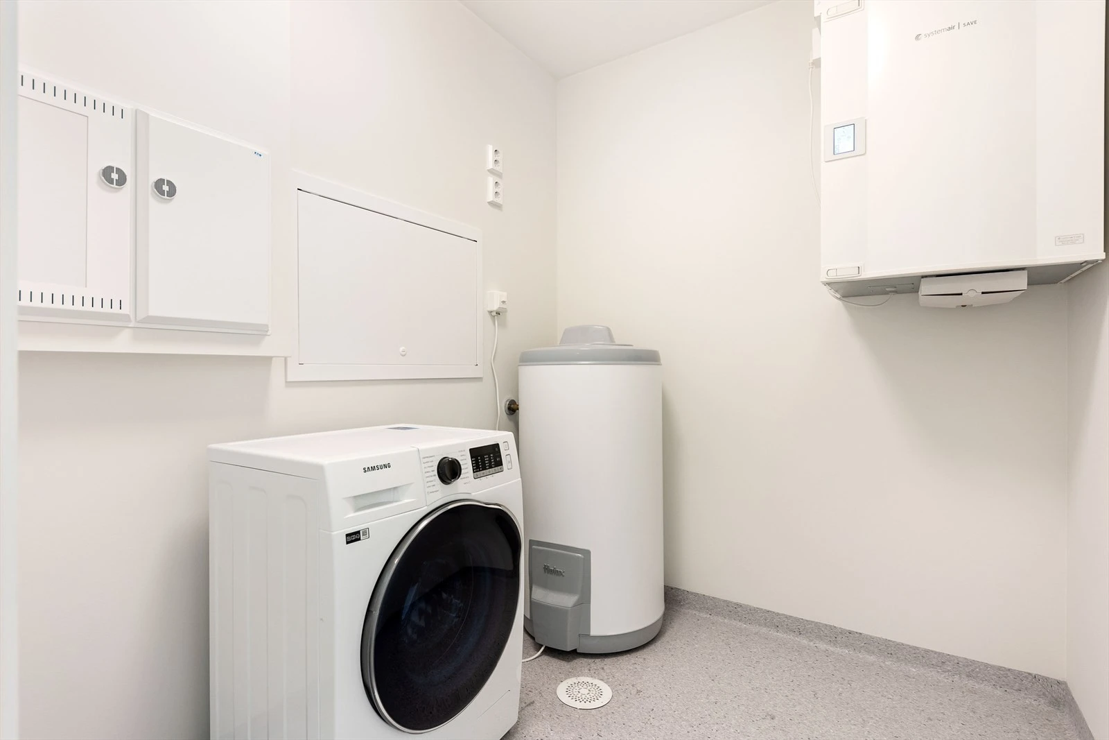 Praktisk vaskerom/teknisk rom Galleribilde