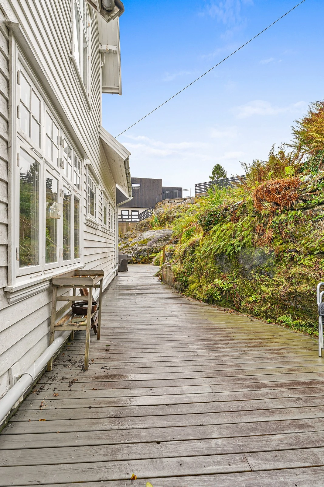 Platting på bakside av boligen Galleribilde