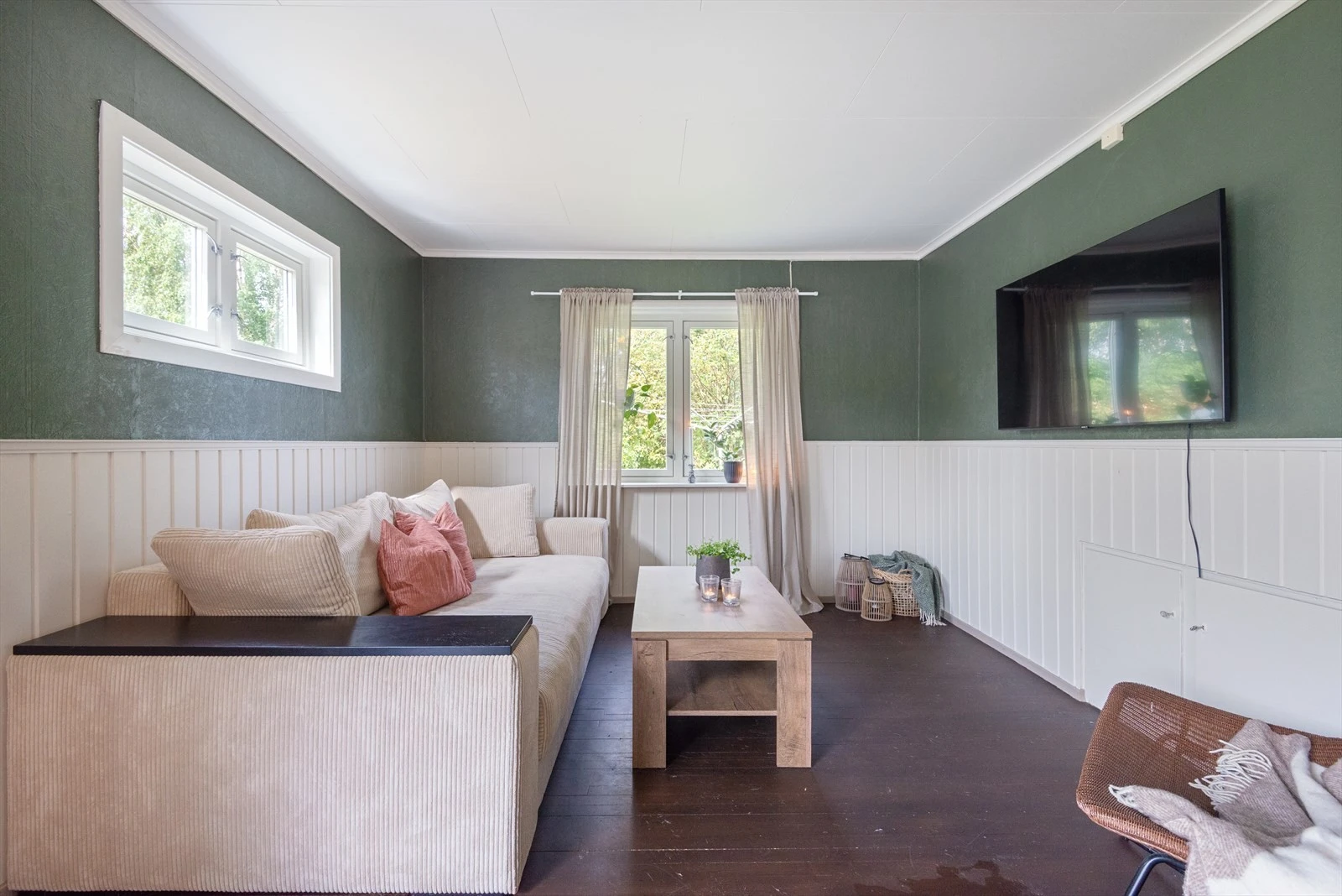 Stue - Telenor bredbånd er benyttet i huset i dag Galleribilde