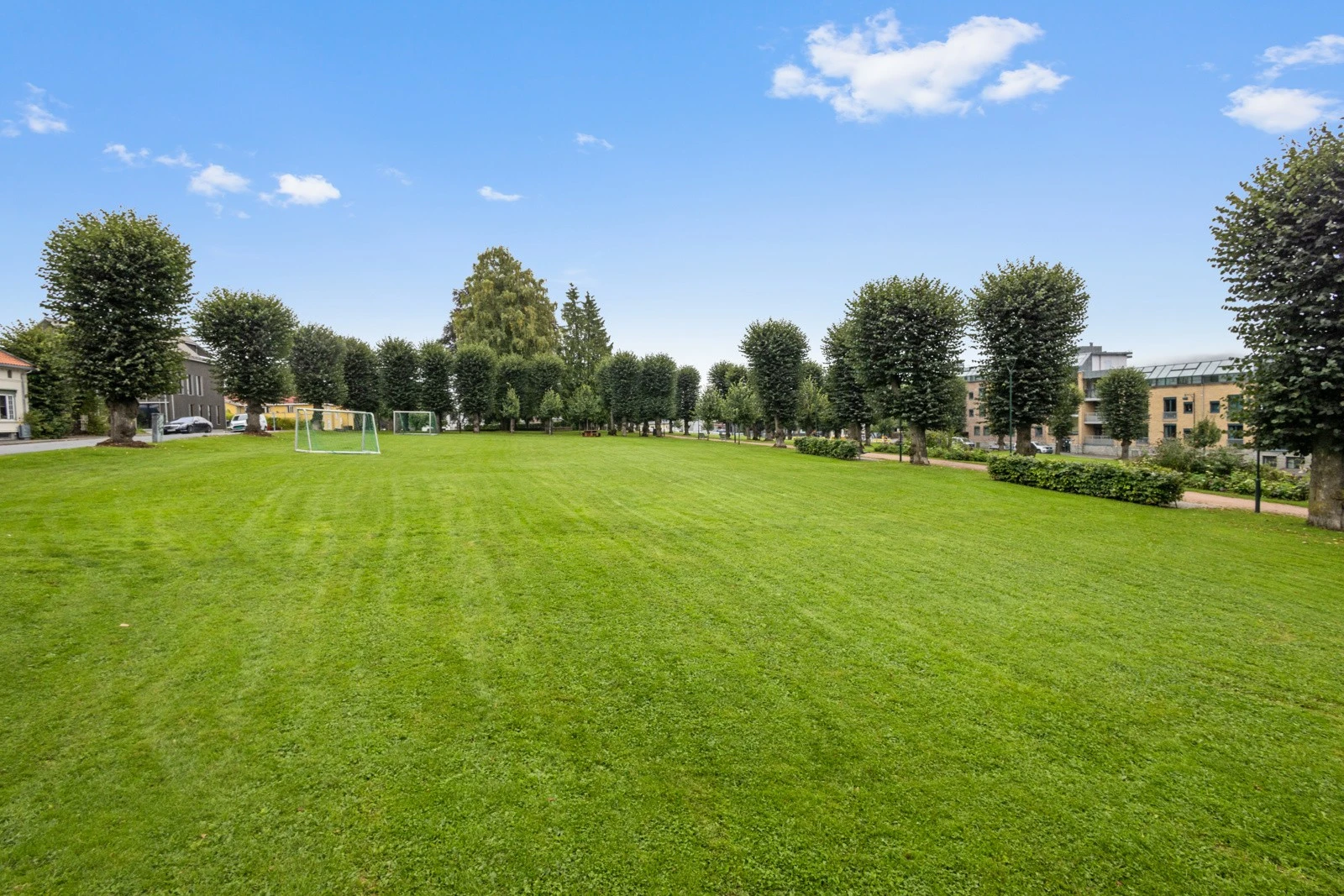 Engene park som nærmeste nabo. Galleribilde