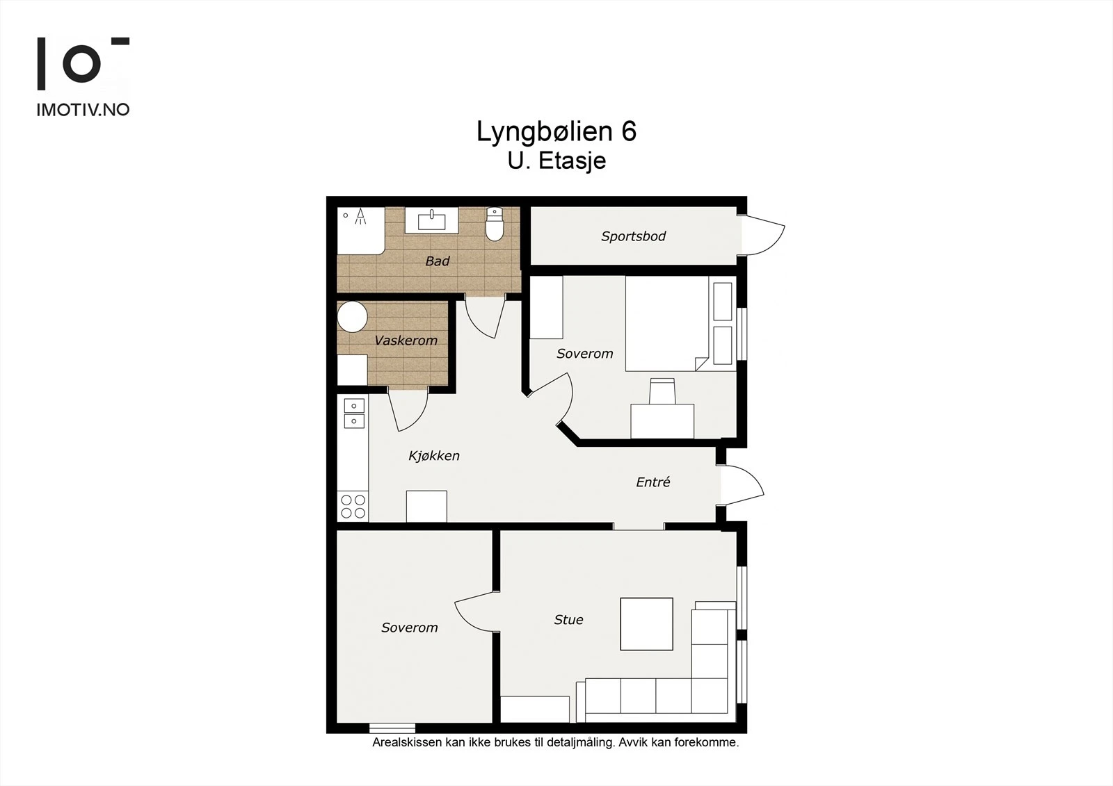 - Plantegning u. etasje - Galleribilde