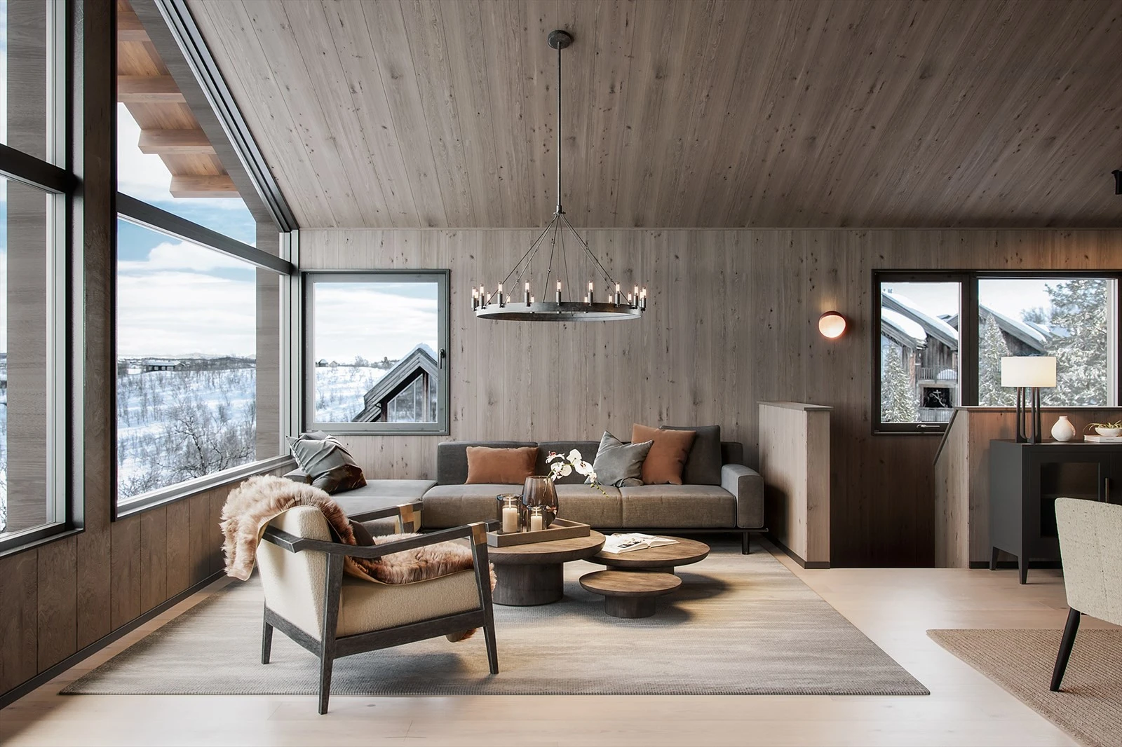 Nyt hele skisesongen i ny chalet på Kikut - første salgstrinn er klar for innflytting i god tid til jul! Galleribilde