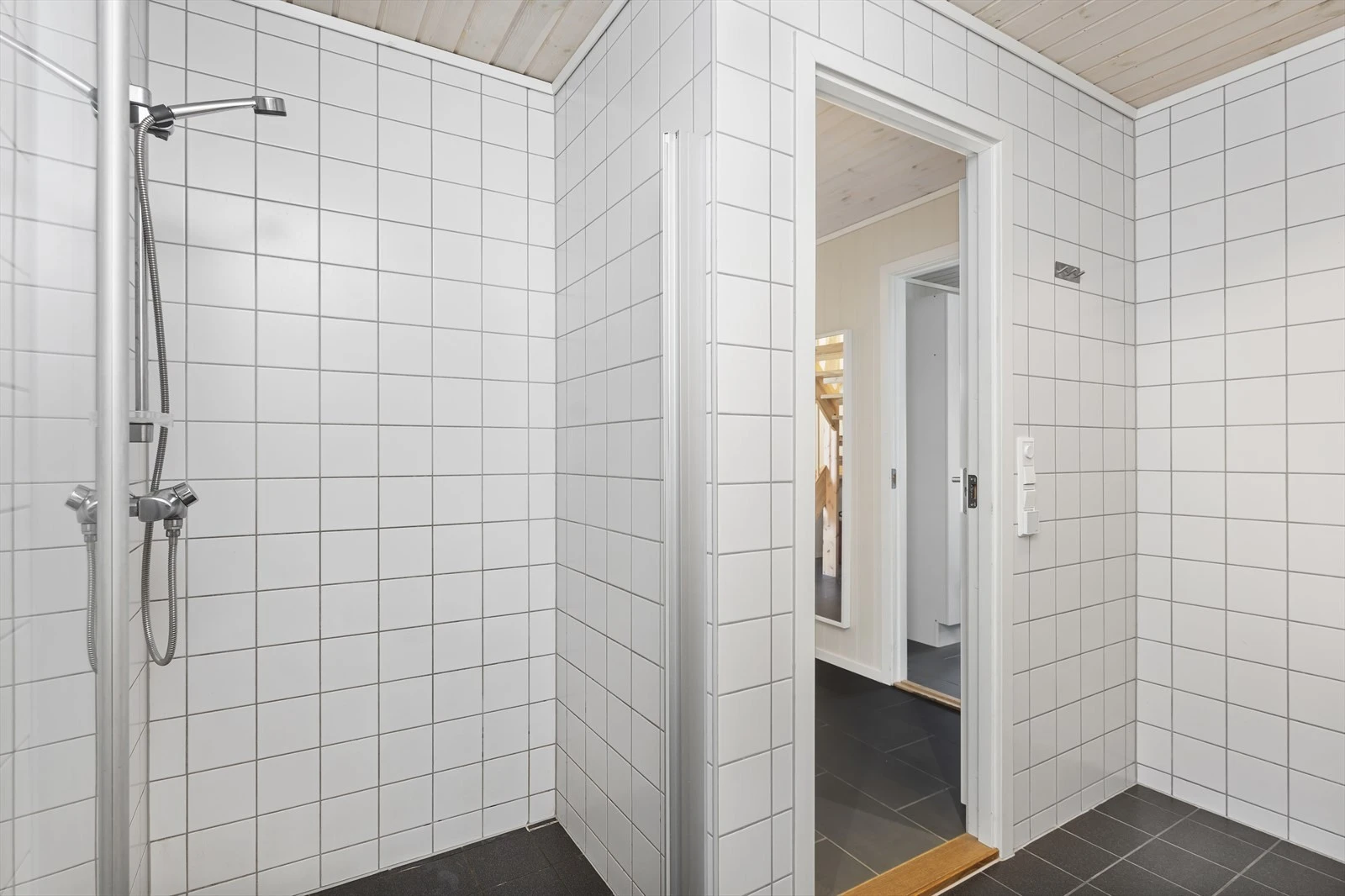 Praktisk dusjnisje. Galleribilde