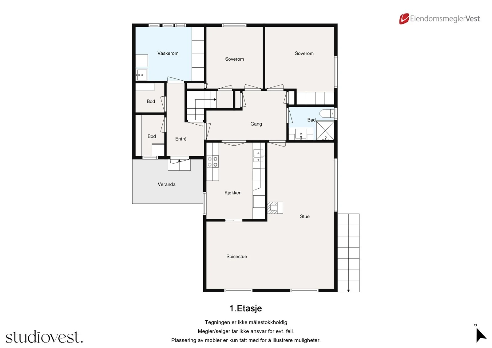 Planskisse Galleribilde