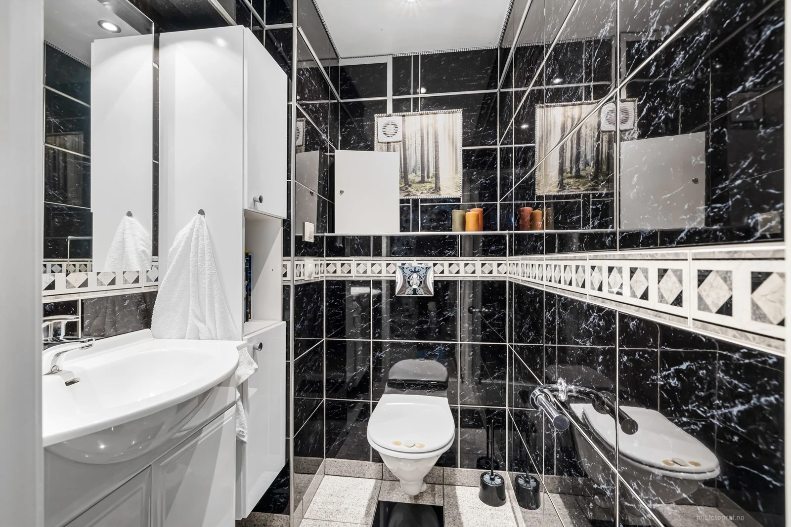 Boligen har separat toalettrom