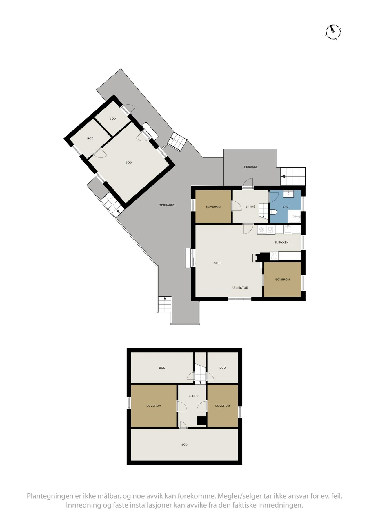 Plantegninger samlet. Galleribilde