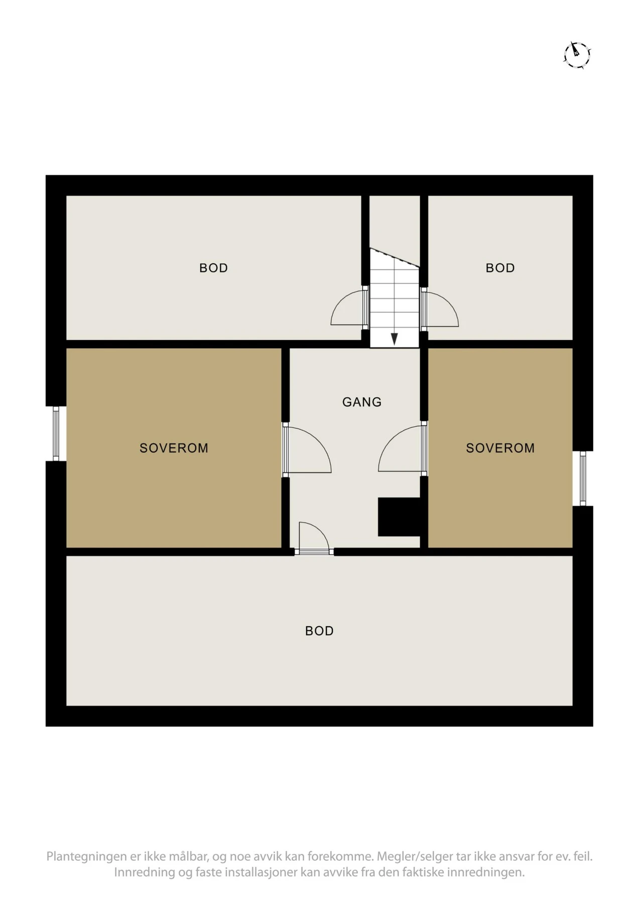 Plantegninger loft. Galleribilde