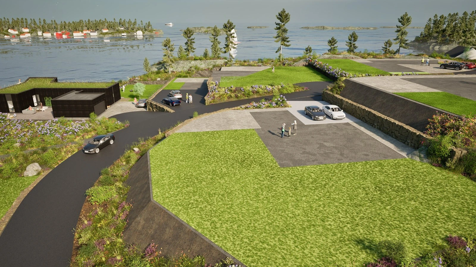 Tomt 11 - Grønt Mulig uteareal Mørkegrått Mulig bygningsareal Galleribilde