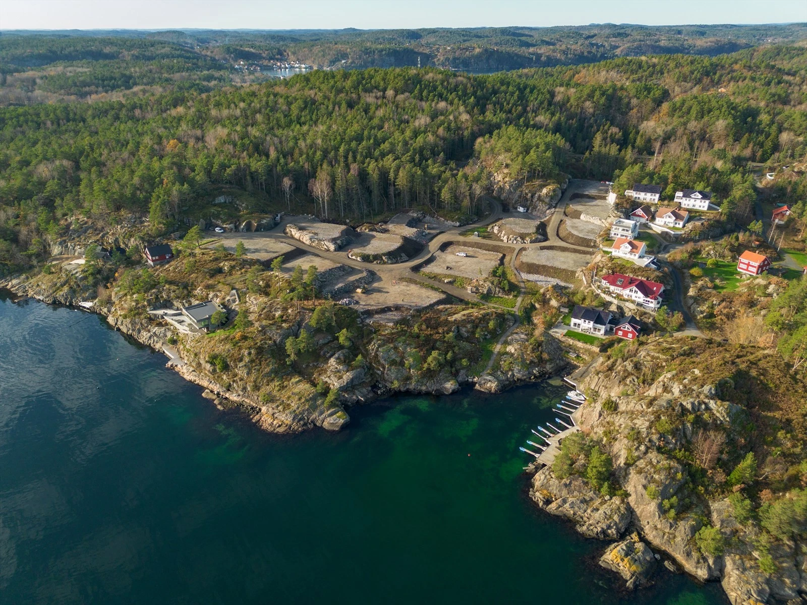 Søndre Svabukta - Tomter med panoramautsikt! - Bildet er fra November 2024 Galleribilde