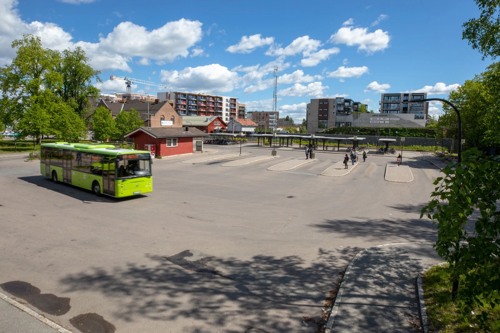 Godt busstilbud i nærområdet Galleribilde
