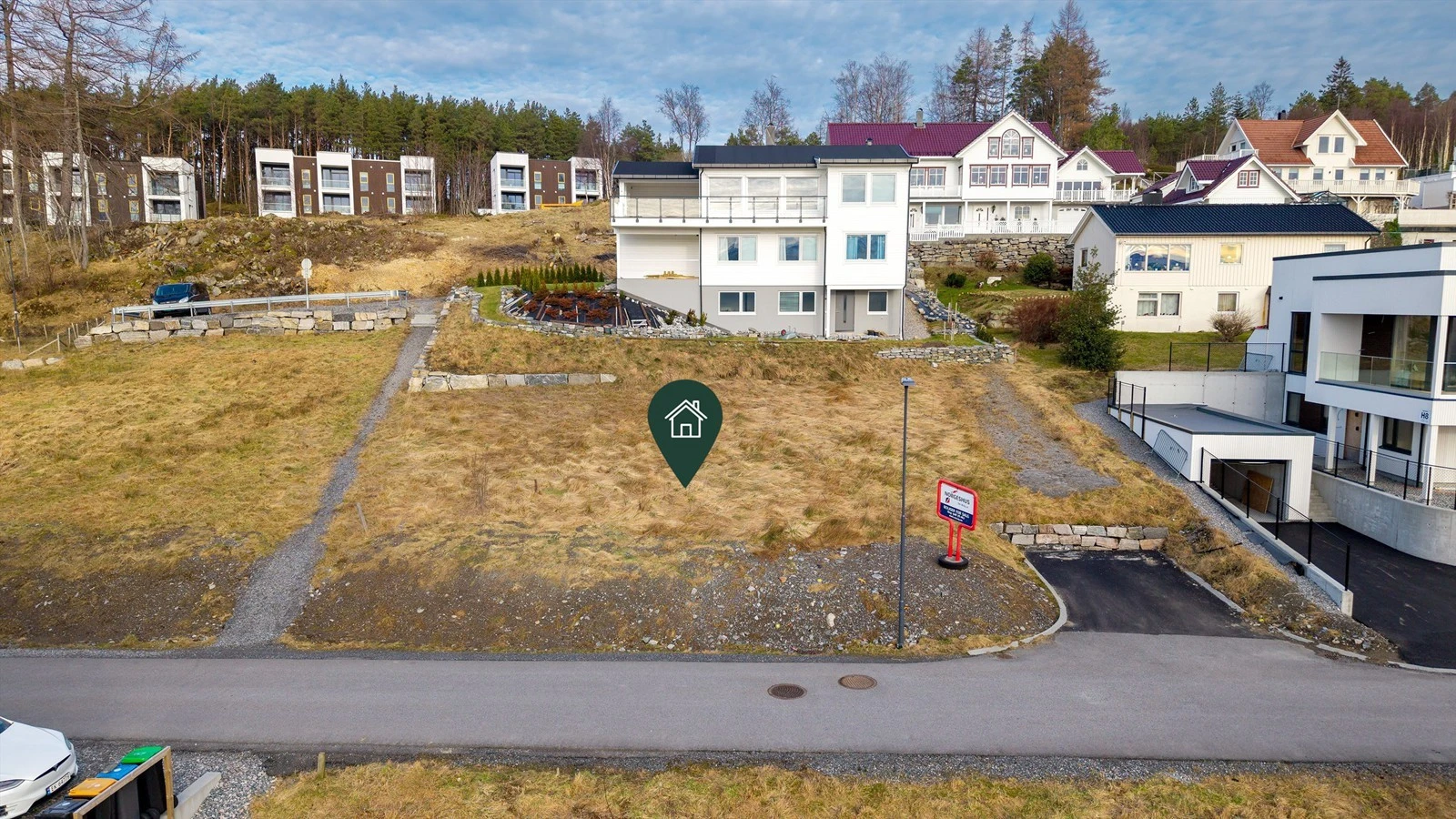 Tomen sett fra syd Galleribilde