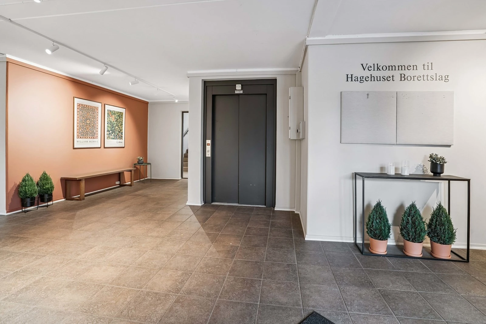 Heis direkte opp til leilighetsplan